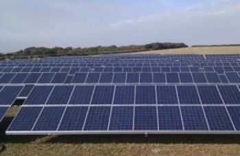 Solarpark Trevemper Vereinigtes Königreich