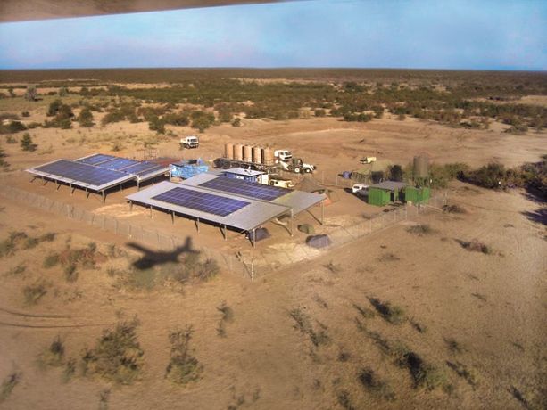 Solaranlage Namibia